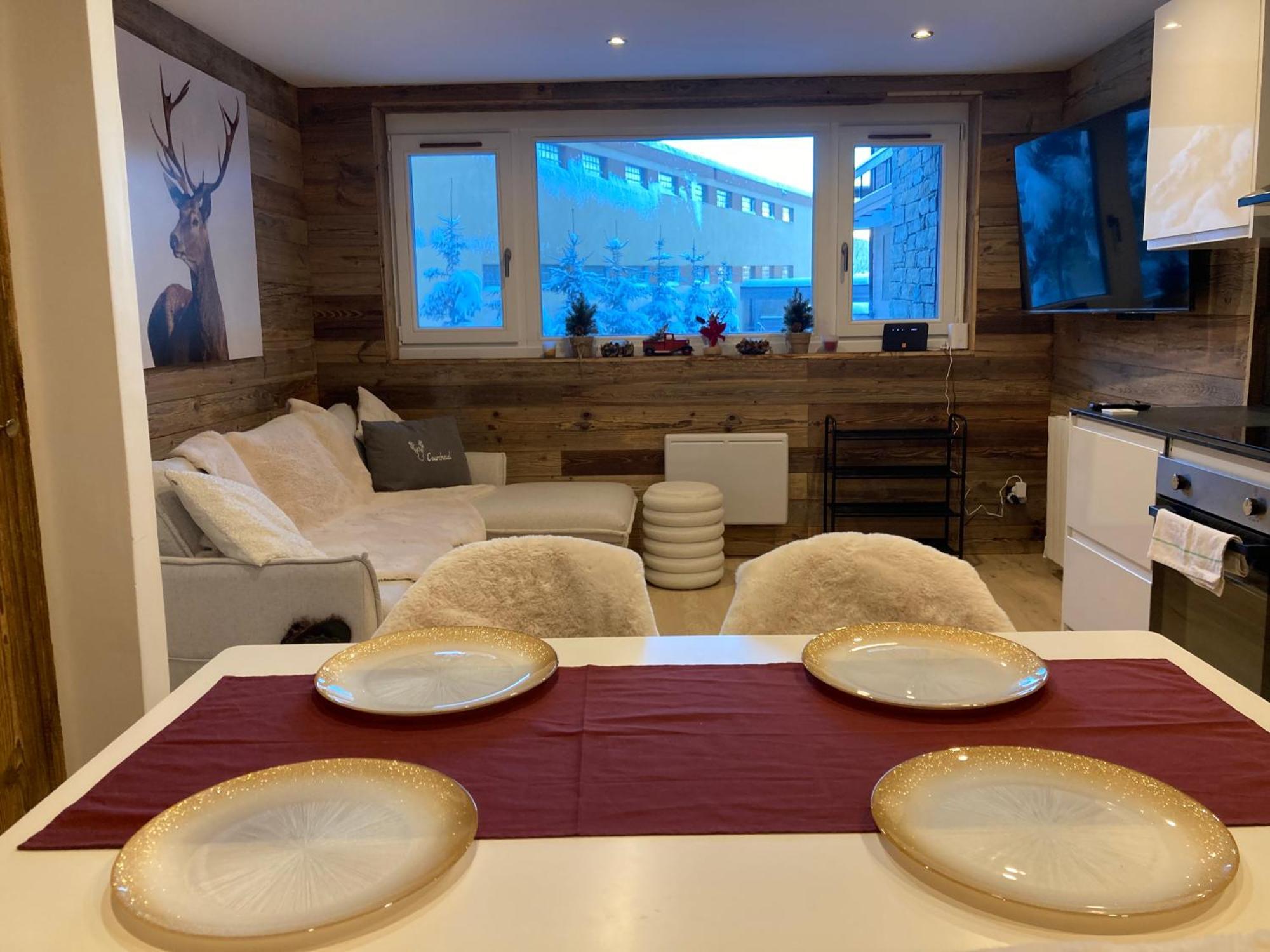 1650 Moriond - 2 Double Bedroom Near Snow Front Courchevel Exterior foto